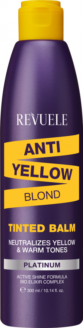 Balsam do włosów neutralizujący żółte odcienie / Revuele Anti Yellow Tinted Balm (300 ml)