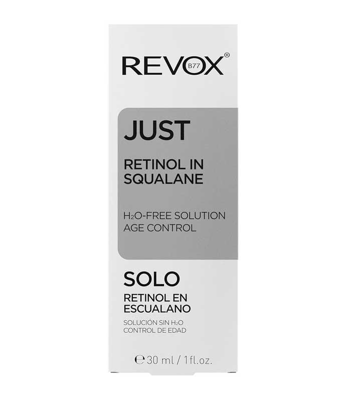 Bezwodne serum z retinolem w skwalanie do twarzy i szyi / Revox Just Retinol In Squalane (30 ml)