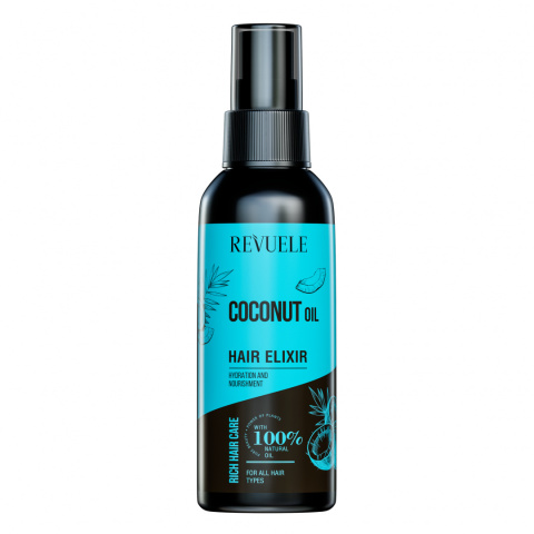Eliksir do włosów z olejkiem kokosowym / Revuele Coconut Oil Hair Elixir (120 ml)
