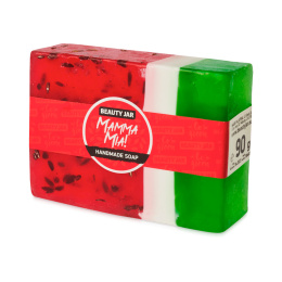Glicerynowe ręcznie robione mydło w kostce Arbuz Beauty Jar Mamma Mia! Handmade Soap