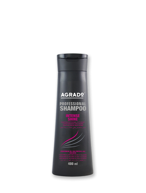 Intensywnie nabłyszczający szampon do włosów z prowitaminą B5 Agrado Intense Glos Shampoo (400 ml)