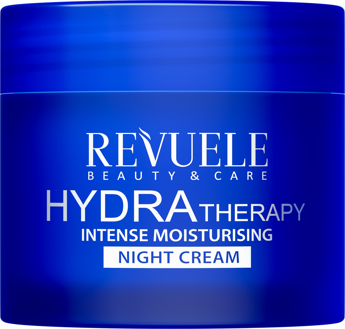 Intensywnie nawilżający krem do twarzy na noc / Revuele Hydra Therapy Intense Moisturising Night Cream (50 ml)