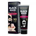 Koenzymatyczna czarna maska do twarzy peel-off /Revuele Black Mask Peel Off Co-Enzymes (80 ml)