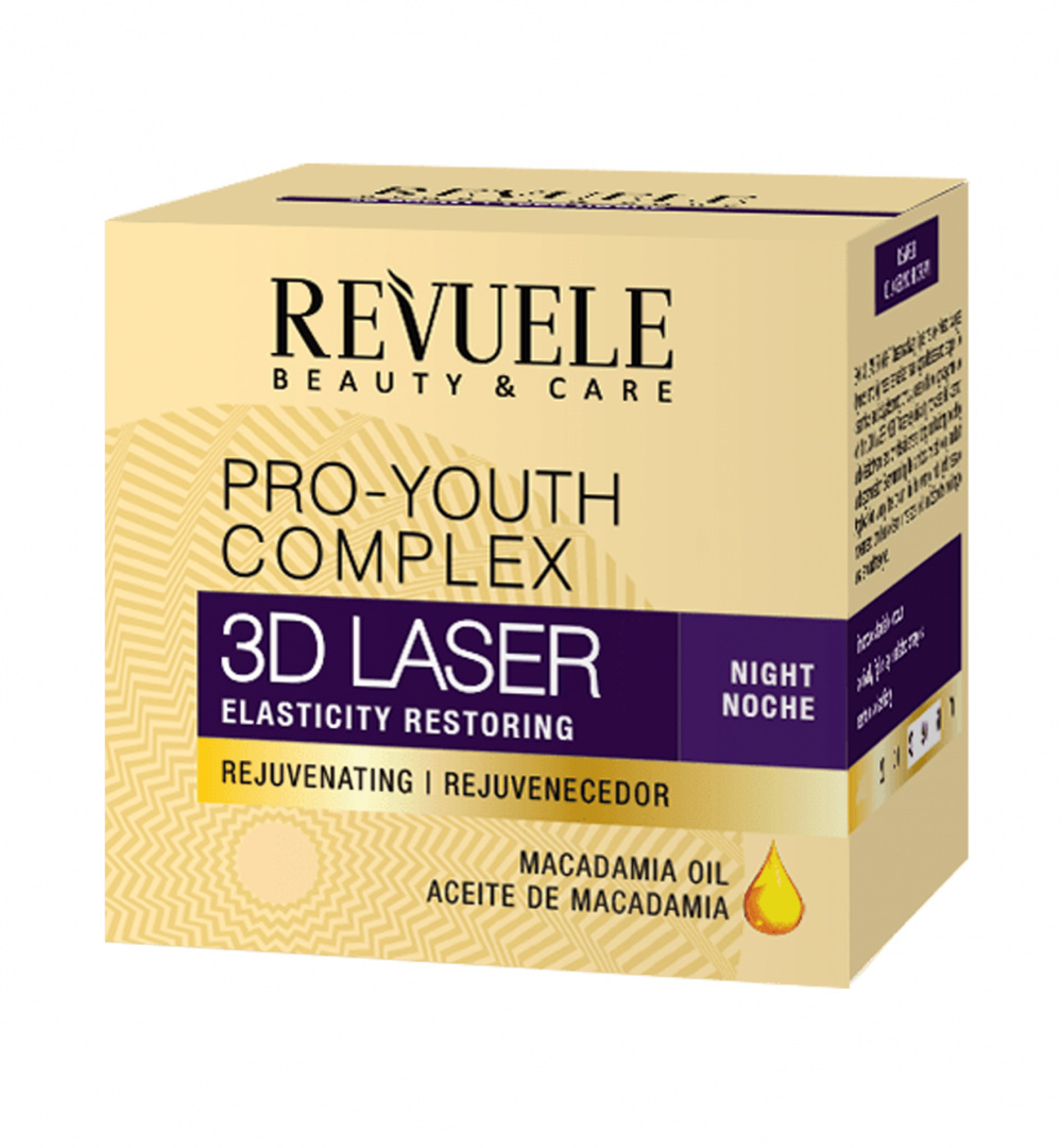Krem do twarzy na noc / Revuele 3D Laser Pro-Youth Complex Night Cream (50 ml)