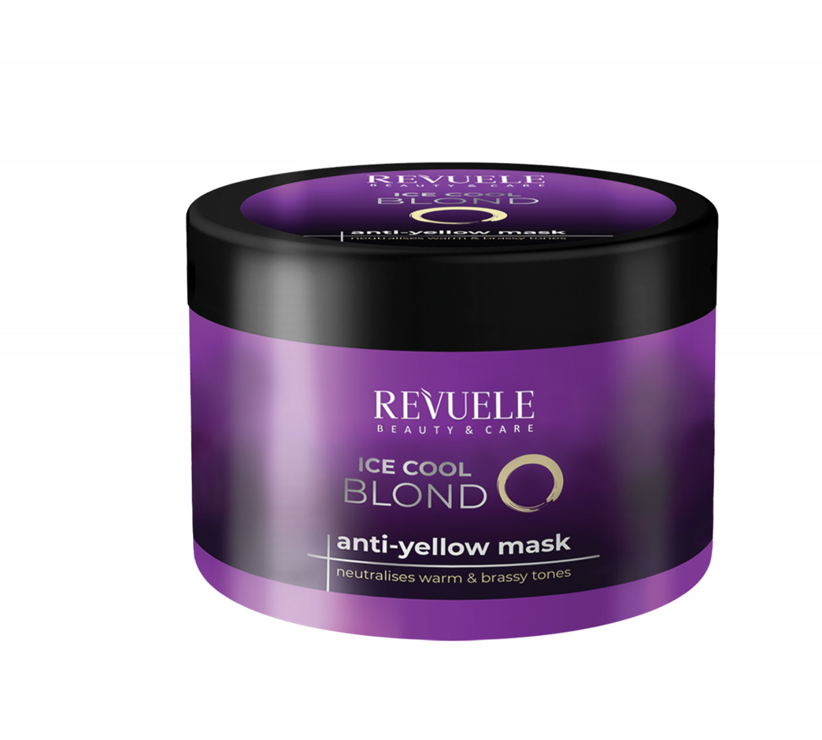 Maska do włosów neutralizująca żółty kolor / Revuele Ice Cool Blond Anti-Yellow Hair Mask (500 ml)
