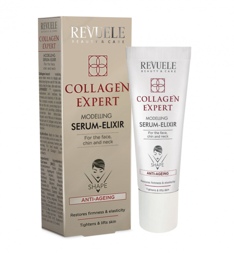Modelujące serum-eliksir do twarzy / Revuele Collagen Expert Modelling Serum-Elixir (35 ml)