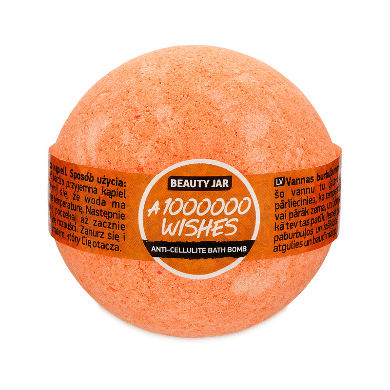 Musująca kula antycellulitowa do kąpieli Beauty Jar A 10000000 Wishes Anti-Cellulite Bath Bomb (150 g)