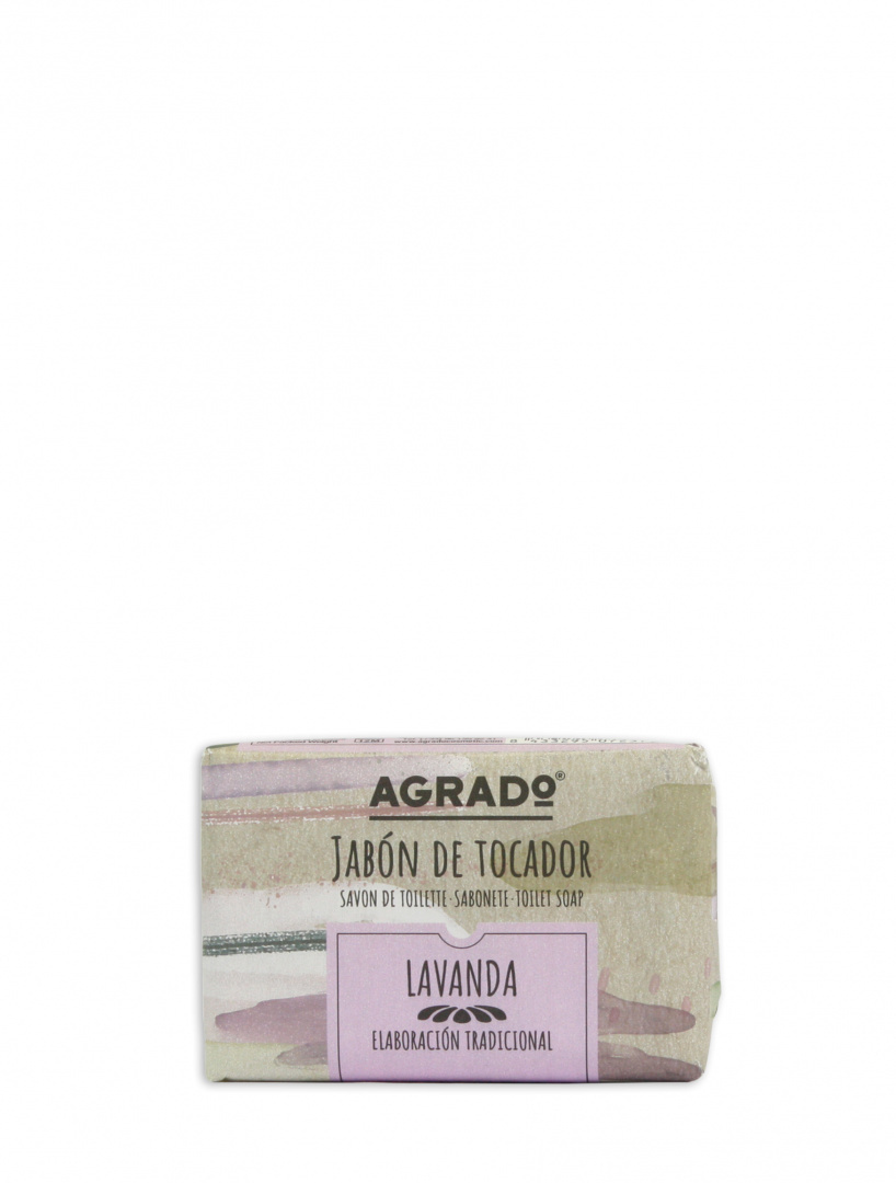 Mydło do rąk o zapachu lawendy Agrado Hand Soap Bar Lavender (115 g)