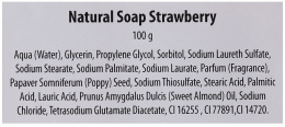 Mydło naturalne Truskawka Bio2You Natural Soap Strawberry (100 g)