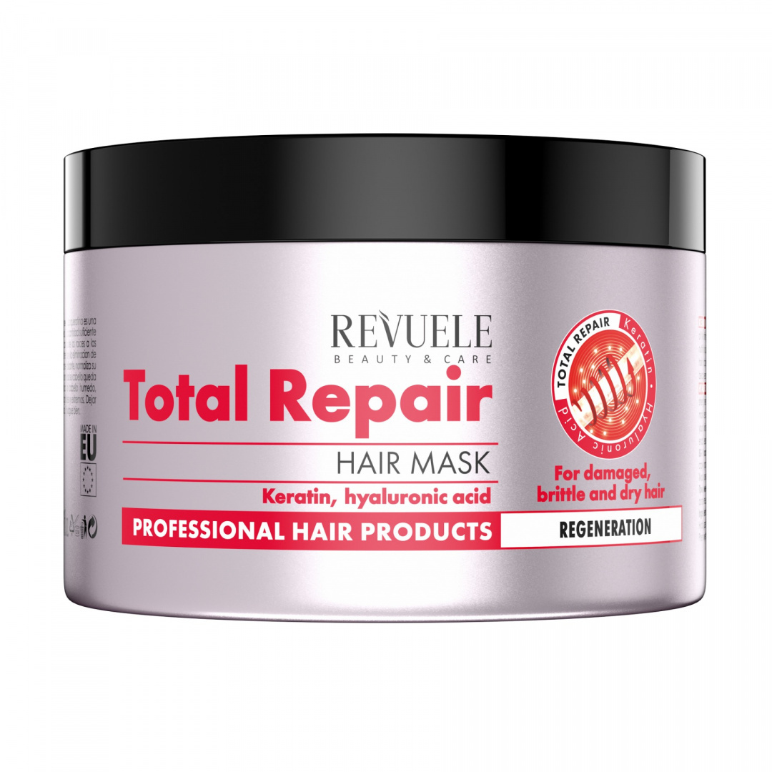 Naprawcza maska ​​do włosów / Revuele Total Repair Professional Hair Mask (500 ml)
