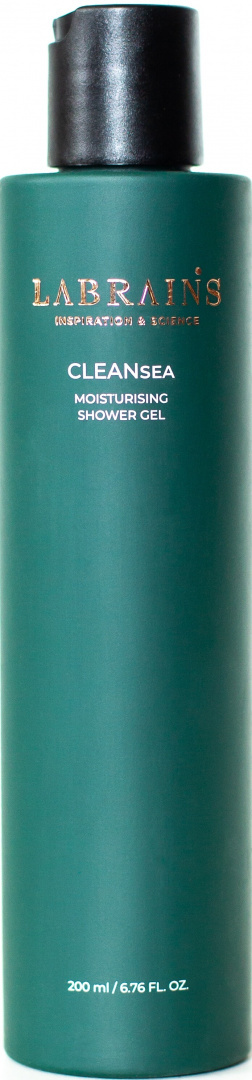 Nawilżający żel pod prysznic / Labrains CleanSea Moisturizing Shower Gel (200 ml)