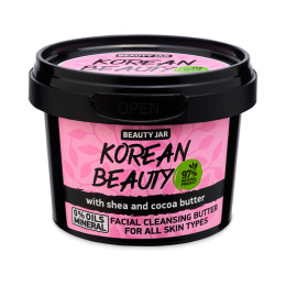 Oczyszczające masło do twarzy z masłem shea Beauty Jar Facial Cleansing Butter Korean Beauty
