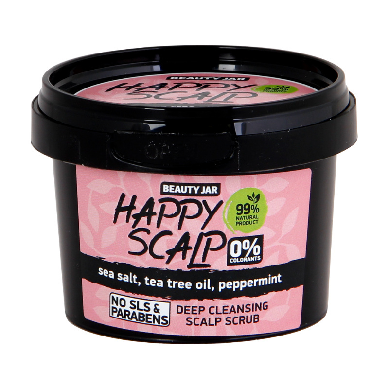 Oczyszczający peeling do skóry głowy Beauty Jar Happy Skalp Deep Cleansing Scalp Scrub