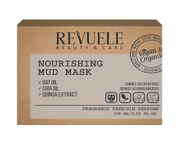 Odżywcza maska ​​do twarzy / Revuele Vegan & Organic Nourishing Mud Mask (100 ml)
