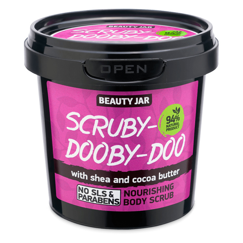 Odżywczy peeling do ciała Beauty Jar Scruby-Dooby-Doo Nourishing Body Scrub (200 ml)