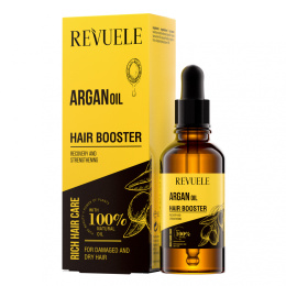 Olej arganowy do włosów / Revuele Argan Oil Active Hair Booster (30 ml)