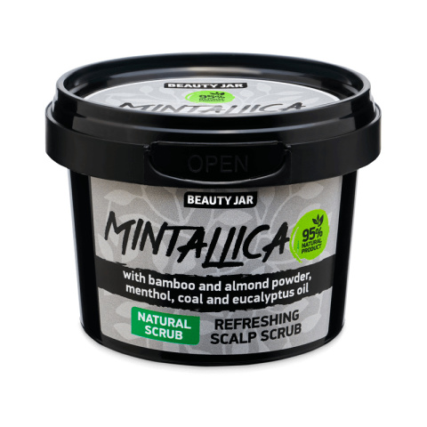 Orzeźwiający peeling do skóry głowy Beauty Jar Mintallica Refreshing Scalp Scrub (100 g)