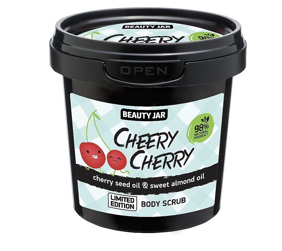 Peeling do ciała Beauty Jar Cheery Cherry Body Scrub (200 g)