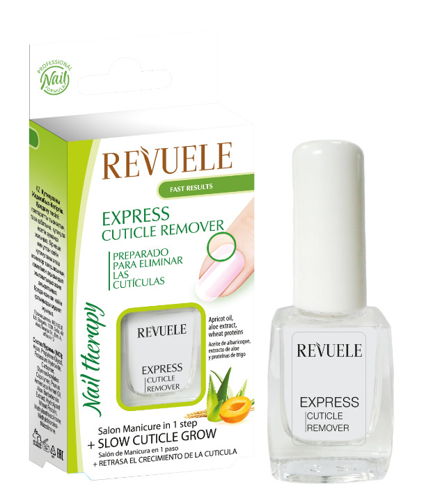 Preparat do usuwania skórek / Revuele Express Cuticle Remover Nail Therapy (10 ml)