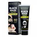 Prokolagenowa czarna maska do twarzy peel-off / Revuele Black Mask Peel Off Pro-Collagen (80 ml)
