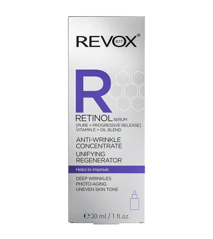 Przeciwzmarszczkowy koncentrat do twarzy z retinolem / Revox Retinol Serum Unifying Regenerator (30 ml)