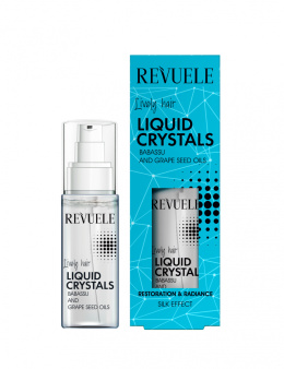 Regenerujące serum do włosów / Revuele Lively Hair Liquid Crystals With Babassu and Grape Seed Oils (50 ml)