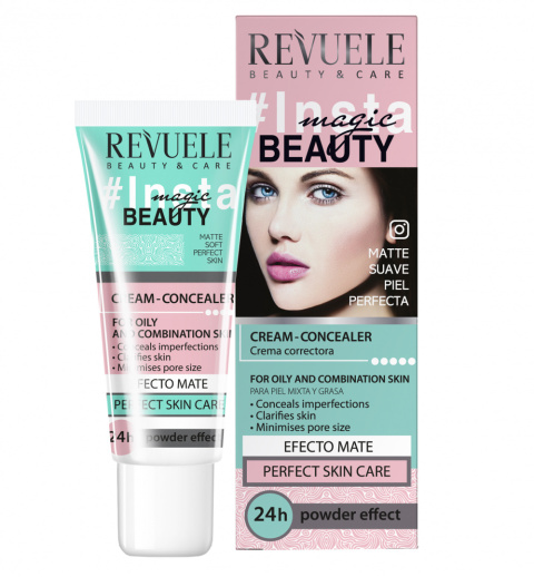 Revuele #Insta Magic Beauty Cream Concealer / Korektor w kremie do twarzy (35 ml)