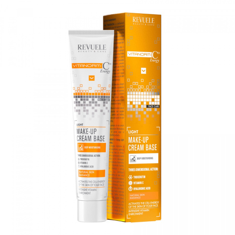 Revuele Vitanorm C+ Energy Cream Base / Lekka kremowa baza pod makijaż (50 ml)