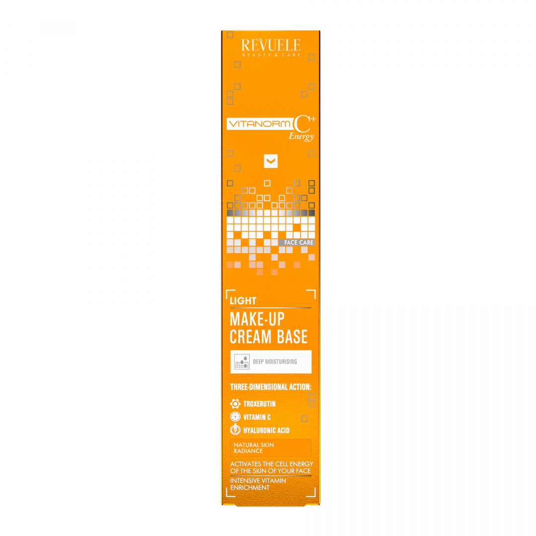 Revuele Vitanorm C+ Energy Cream Base / Lekka kremowa baza pod makijaż (50 ml)