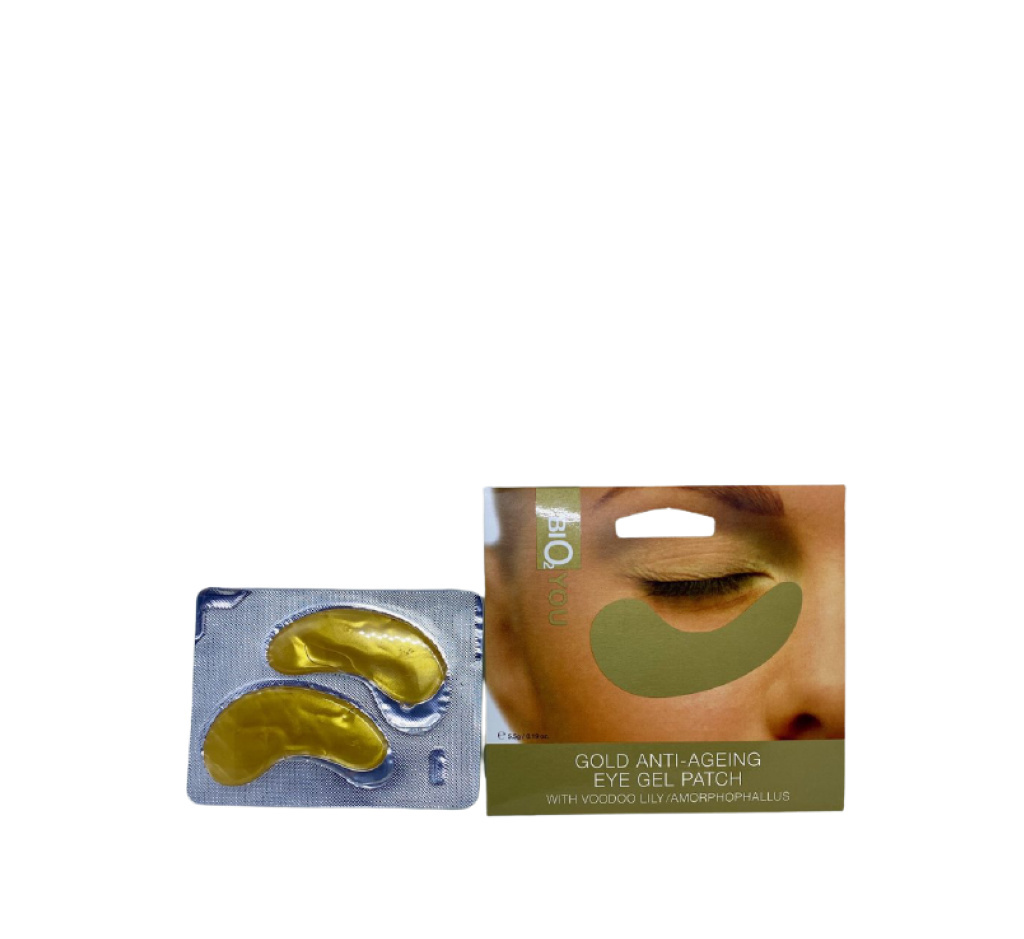 Rewitalizująca żelowa maska ​​pod oczy ze złotem i lilią / Bio2You Anti-Ageing Eye Gel Patch (10 ml)