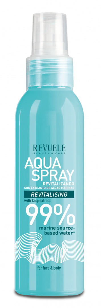 Rewitalizujący spray do twarzy i ciała / Revuele Face&Body Revitalizing Aqua Spray (200 ml)