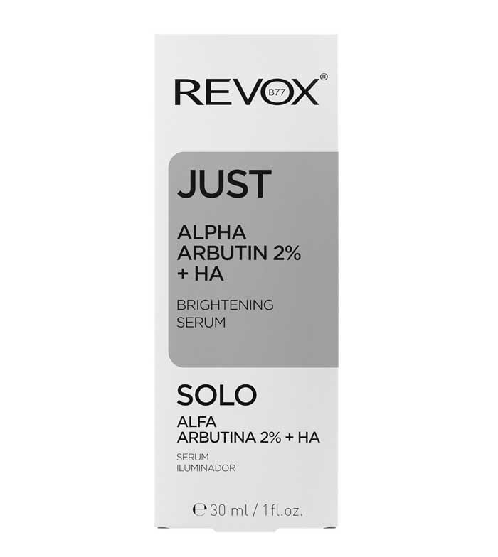 Rozjaśniające serum do twarzy / Revox Just Alpha Arbutin 2% + HA Brightening Serum (30 ml)