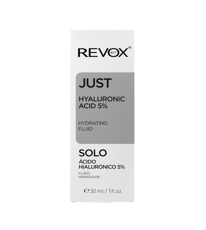 Serum z kwasem hialuronowym / Revox Just Hyaluronic Acid 5% Hydrating Fluid Serum (30 ml)