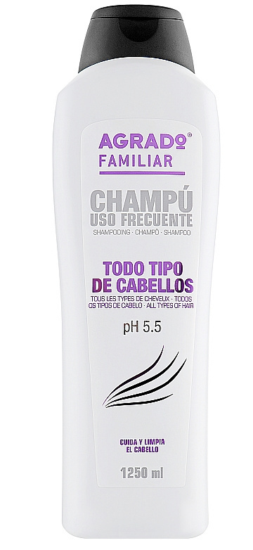 Szampon do wszystkich rodzajów włosów Rodzina Agrado Family Shampoo (1250 ml)