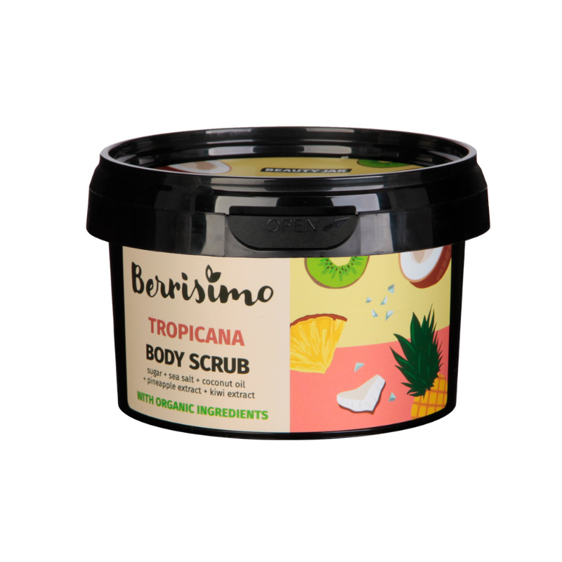Tropikalny peeling do ciała Beauty Jar Berrisimo Tropicana Body Scrub (350 g)