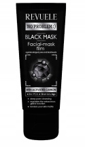 Węglowa maska do twarzy / Revuele No Problem Black Mask (80 ml)