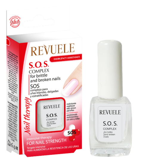 Wzmacniająca odżywka do słabych i cienkich paznokci / Revuele Nail Therapy (10 ml)