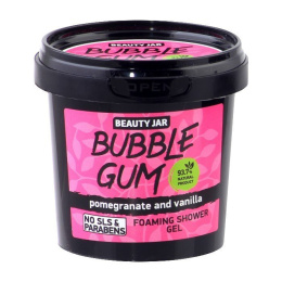 Żel pod prysznic z wanilią i granatem Beauty Jar Bubble Gum Foaming Shower Gel (150 g)