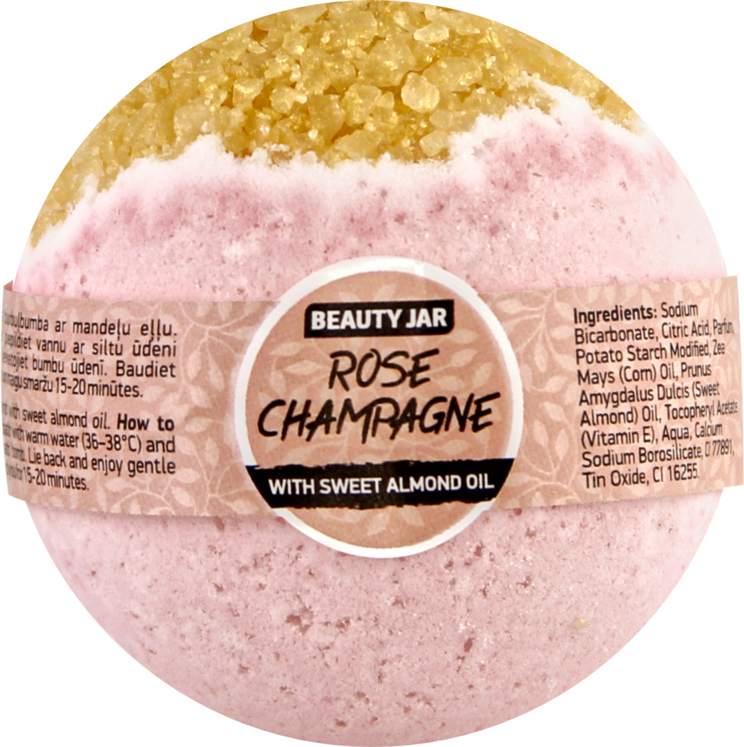 Kula do kąpieli Beauty Jar Rose Champagne (150 g)