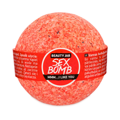Musująca kula do kąpieli Beauty Jar Sex Bomb (150 g)
