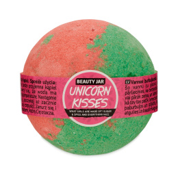 Musująca kula do kąpieli Beauty Jar Unicorn Kisses (150 g)