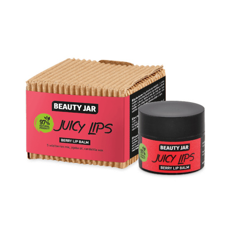 Nawilżający balsam do ust Beauty Jar Berry Lip Balm (15 ml)