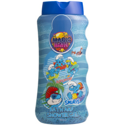 Żel pod prysznic i szampon 2w1 dla dzieci 3+ Smurfs Magic Bath (500 ml)