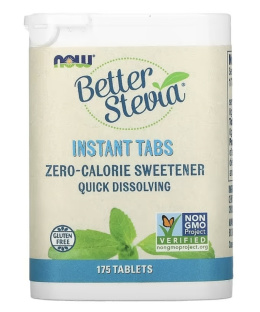 Słodzik w tabletkach Stevia Now Foods Better Stevia Instant Tabs (175 tabletek)