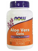 Żel aloesowy w żelowych kapsułkach Now Foods Aloe Vera (100 softgels)