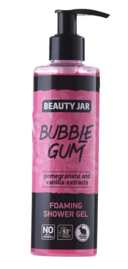 Żel pod prysznic z wanilią i granatem Beauty Jar Bubble Gum Foaming Shower Gel (250 ml)