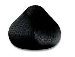 Kremowa farba do włosów 1/00 BLACK AMALFI