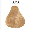 Kremowa farba do włosów 8/03 Gold Light Blonde Amalfi Color Creme