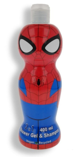 Marvel Żel pod prysznic i szampon Spider-Man 2w1 dla dzieci 3+ Magic Bath 400ml