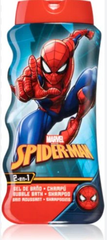 Marvel Żel pod prysznic i szampon Spider-Man 2w1 dla dzieci 3+ Magic Bath 475ml
